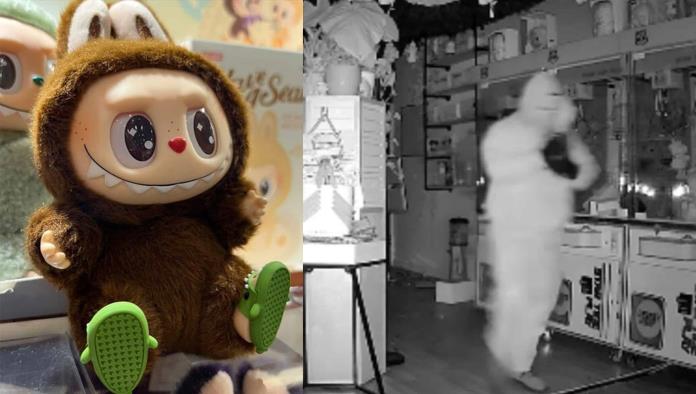 Roban $7,000 en muñecas Labubu en tienda de Los Ángeles