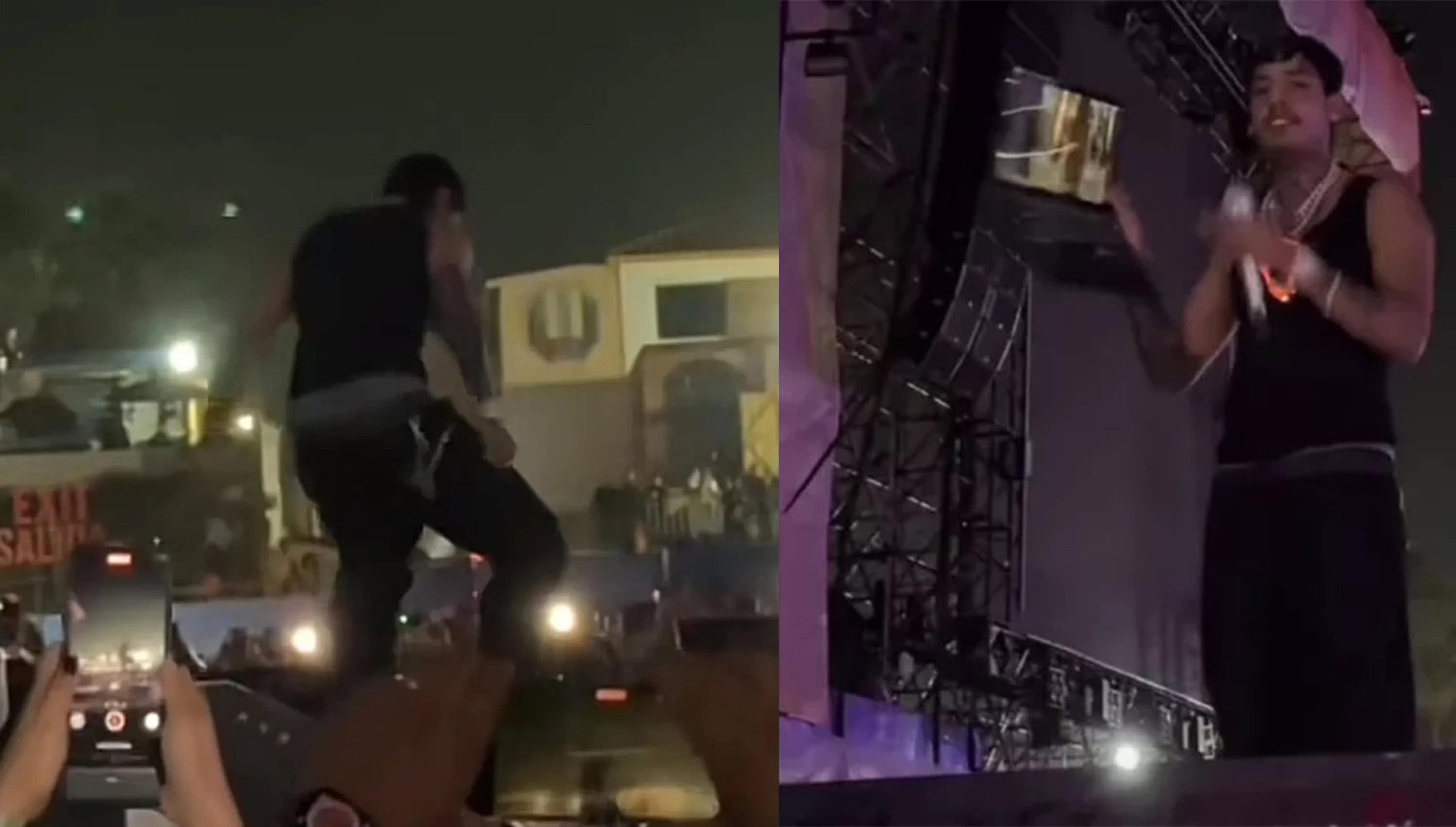 Natanael Cano golpea a su DJ y destruye equipo en pleno show del Baja Beach Fest 2025