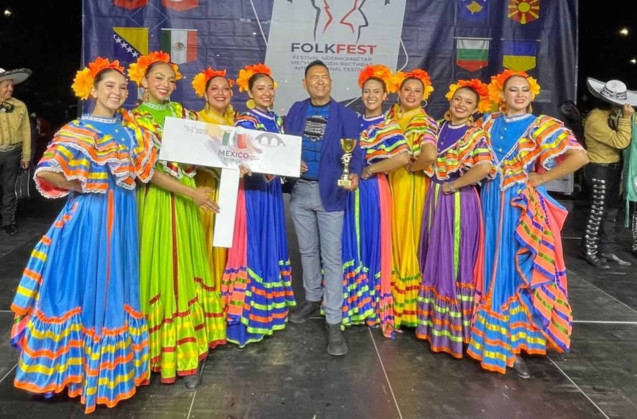 Ballet Folklórico del Ateneo Fuente gana primer lugar en certamen en Italia
