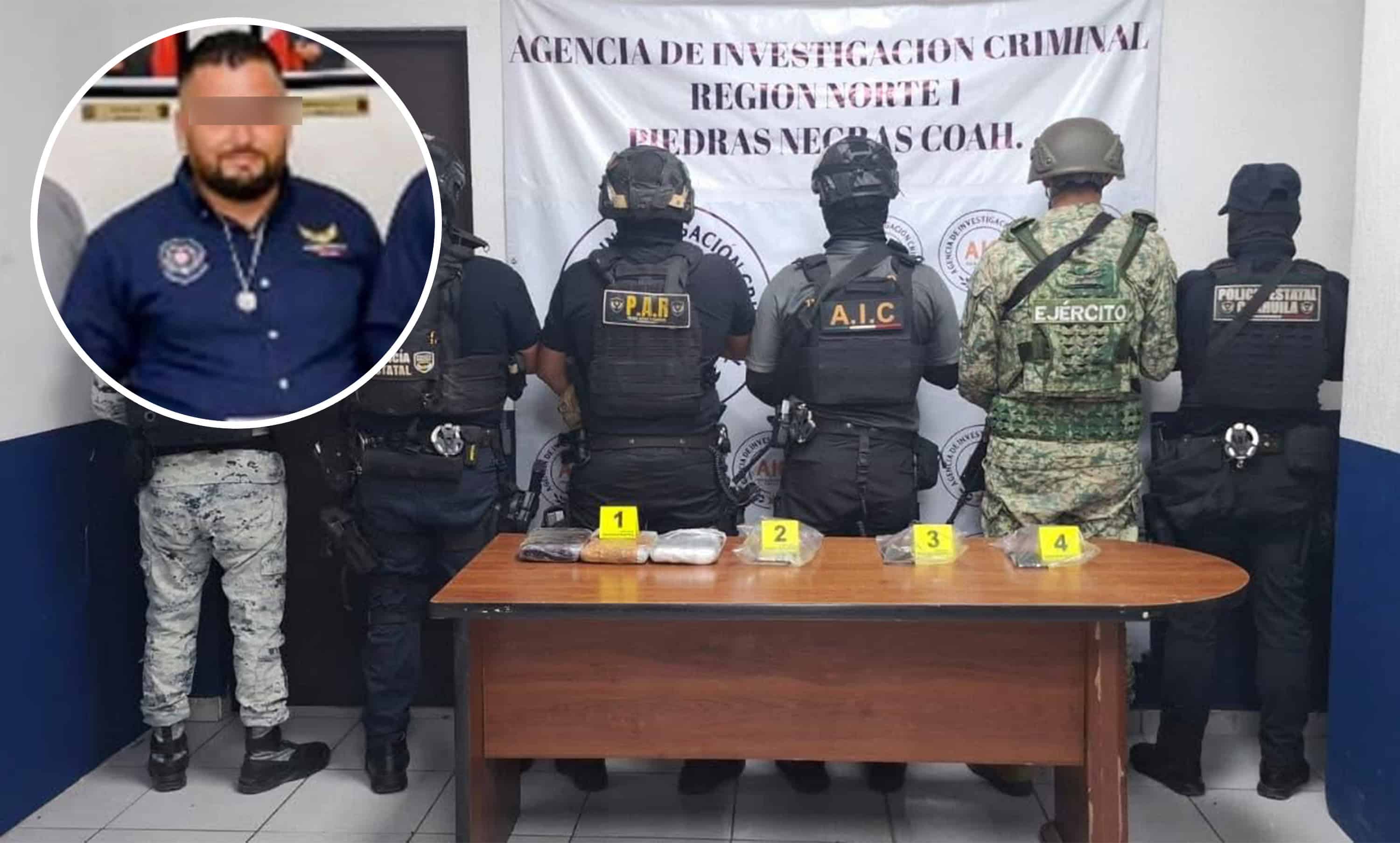 Bombero es dado de baja tras hallazgo de tres kilos de heroína en domicilio