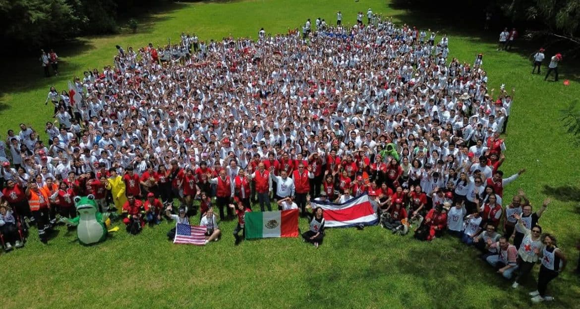 Jóvenes de Cruz Roja Acuña representan a la ciudad en campamento nacional en Morelos
