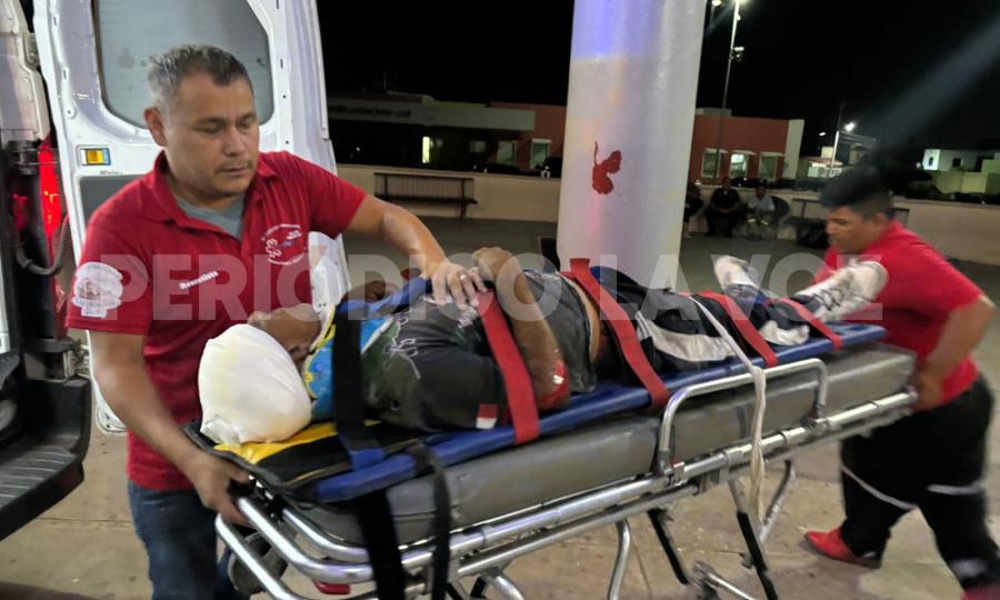 Lo encuentran  tirado en la 30