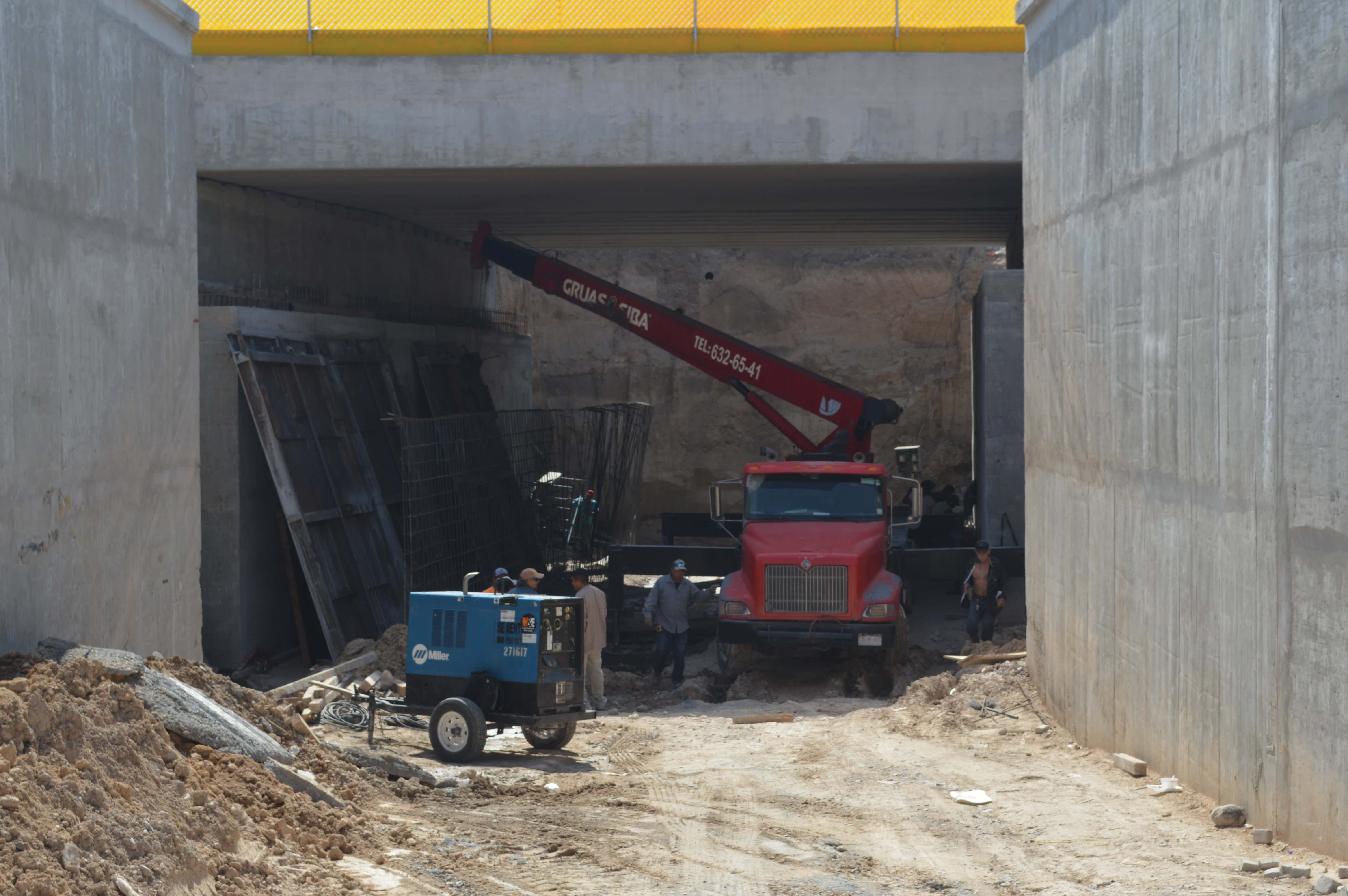 Avance del 80% en la construcción del par vial de la colonia Occidental en Frontera