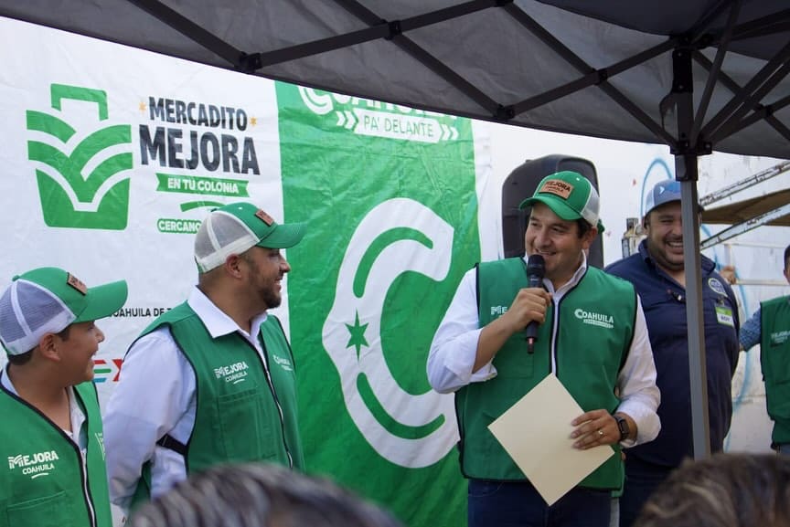 Abarrotan el "Mercadito Mejora" en la colonia González en Piedras Negras