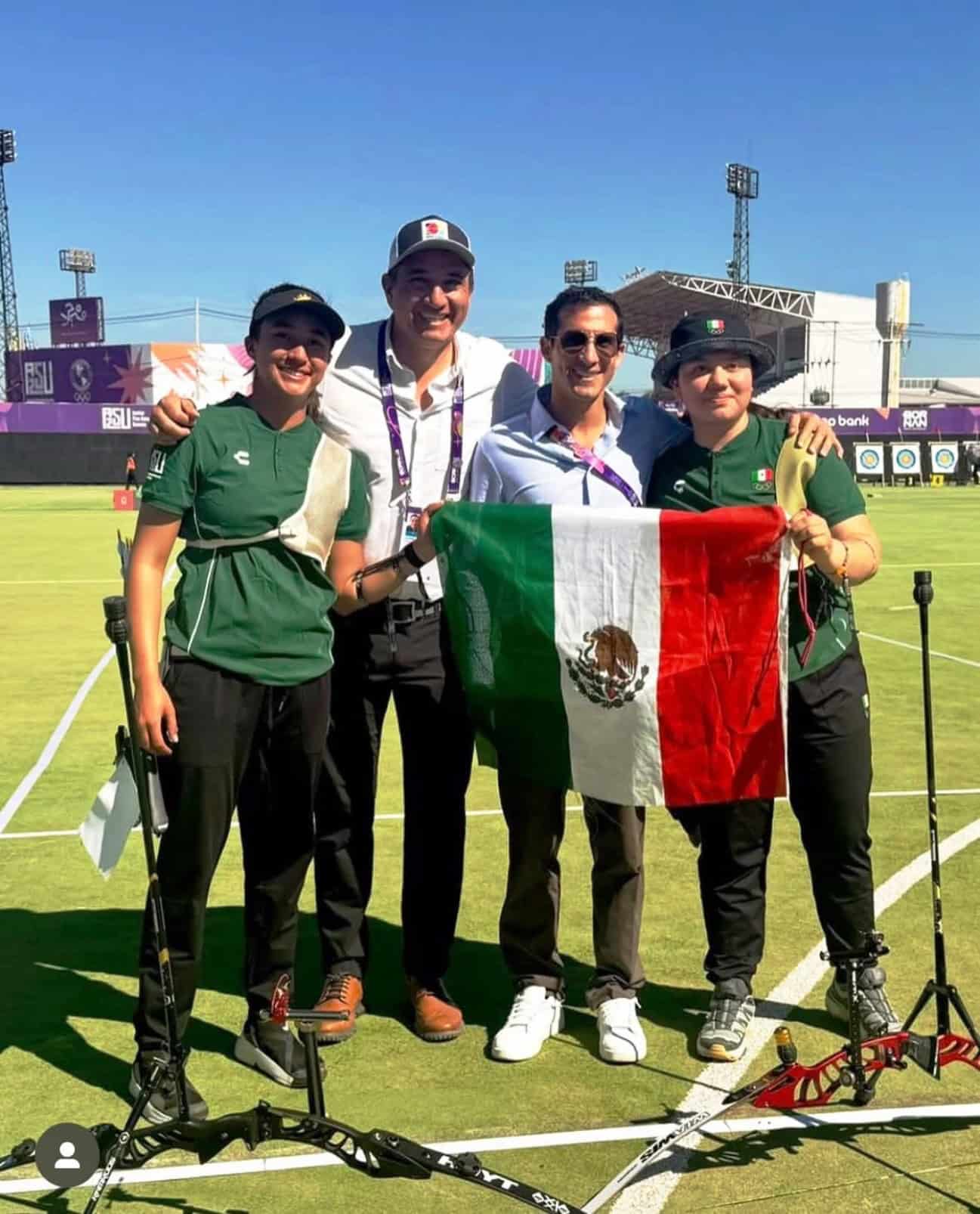 Saltillo celebra victoria de Ángela Ruiz Rosales en tiro con arco