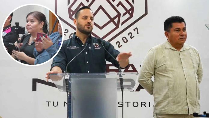 Alcalde Jacobo Rodríguez evita responder sobre antidoping y arremete contra reportera