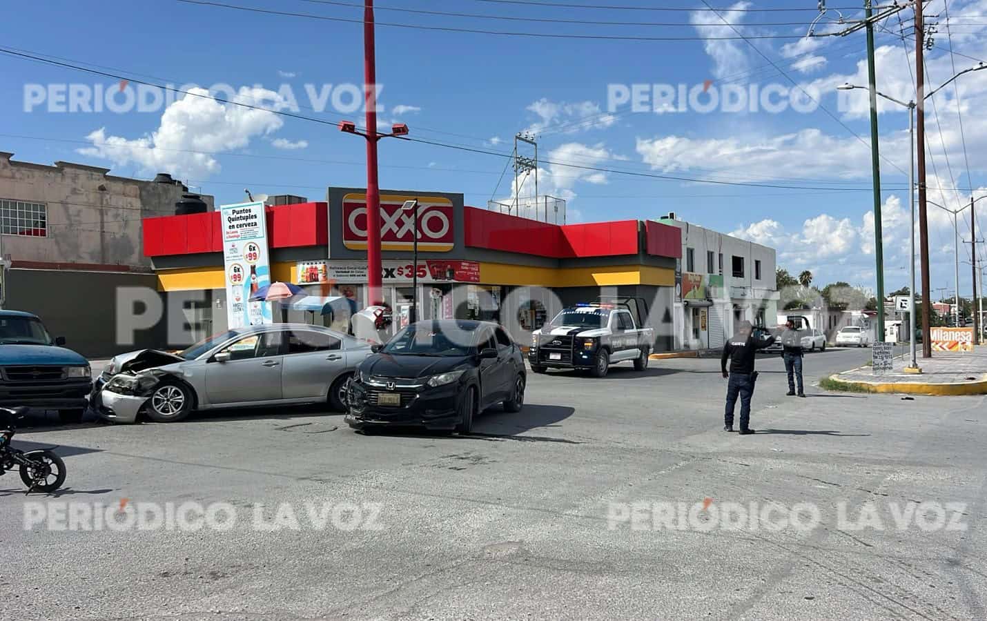 Conductor de Honda HR-V Provoca Choque de Tres Vehículos en Monclova