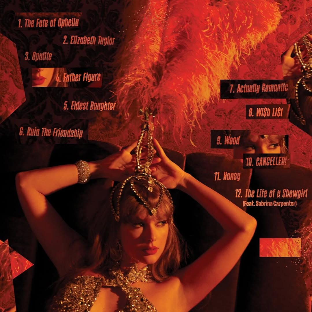 Taylor Swift confirma la fecha de lanzamiento de su nuevo album The Life of a Showgirl