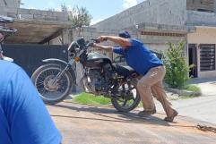 Alcaldesa de Frontera inicia operativo para motociclistas