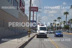 Accidente leve interrumpe celebración de aniversario en Monclova