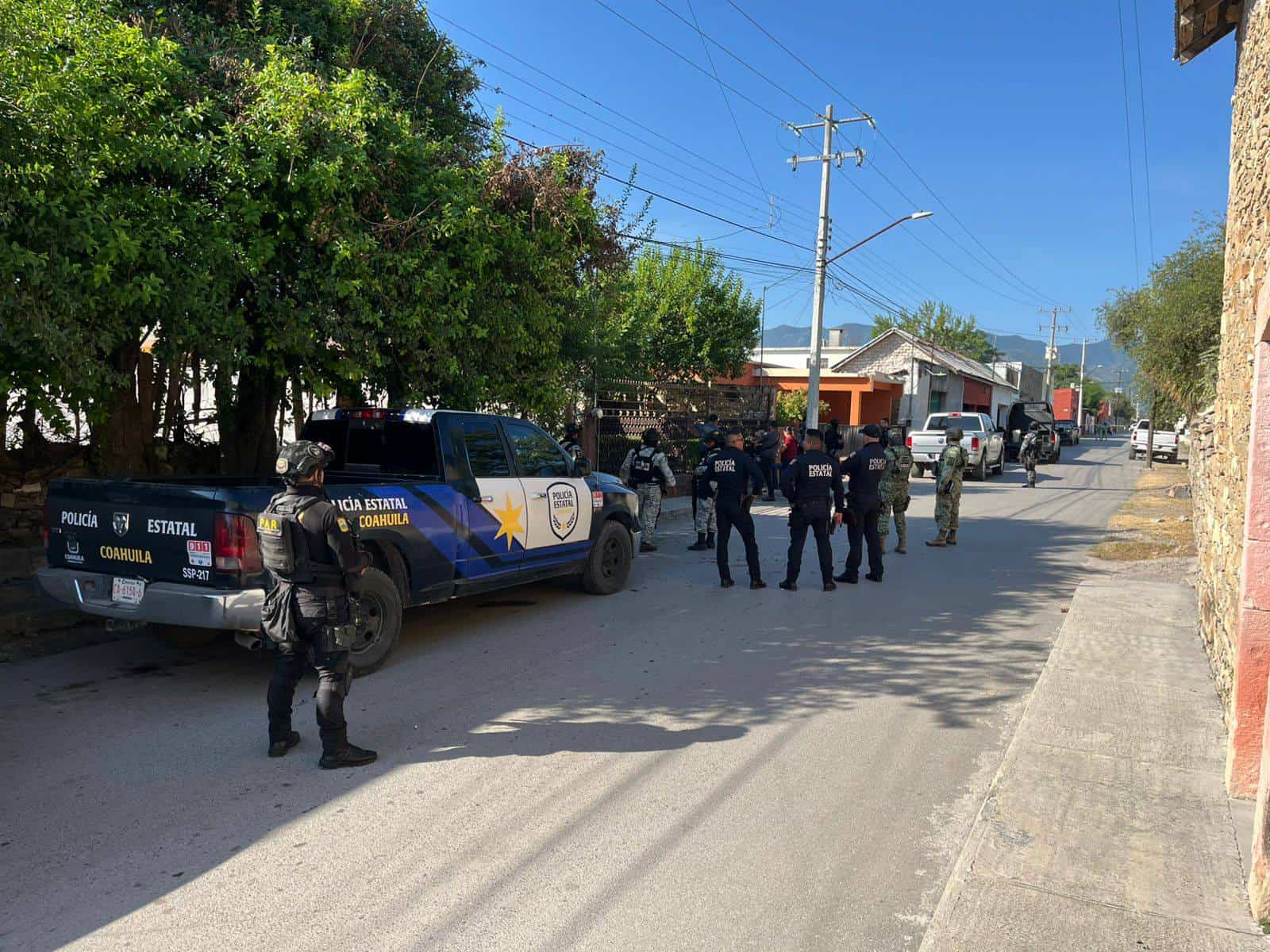 Fiscalía General del Estado y Policía Estatal detienen a individuos en Múzquiz