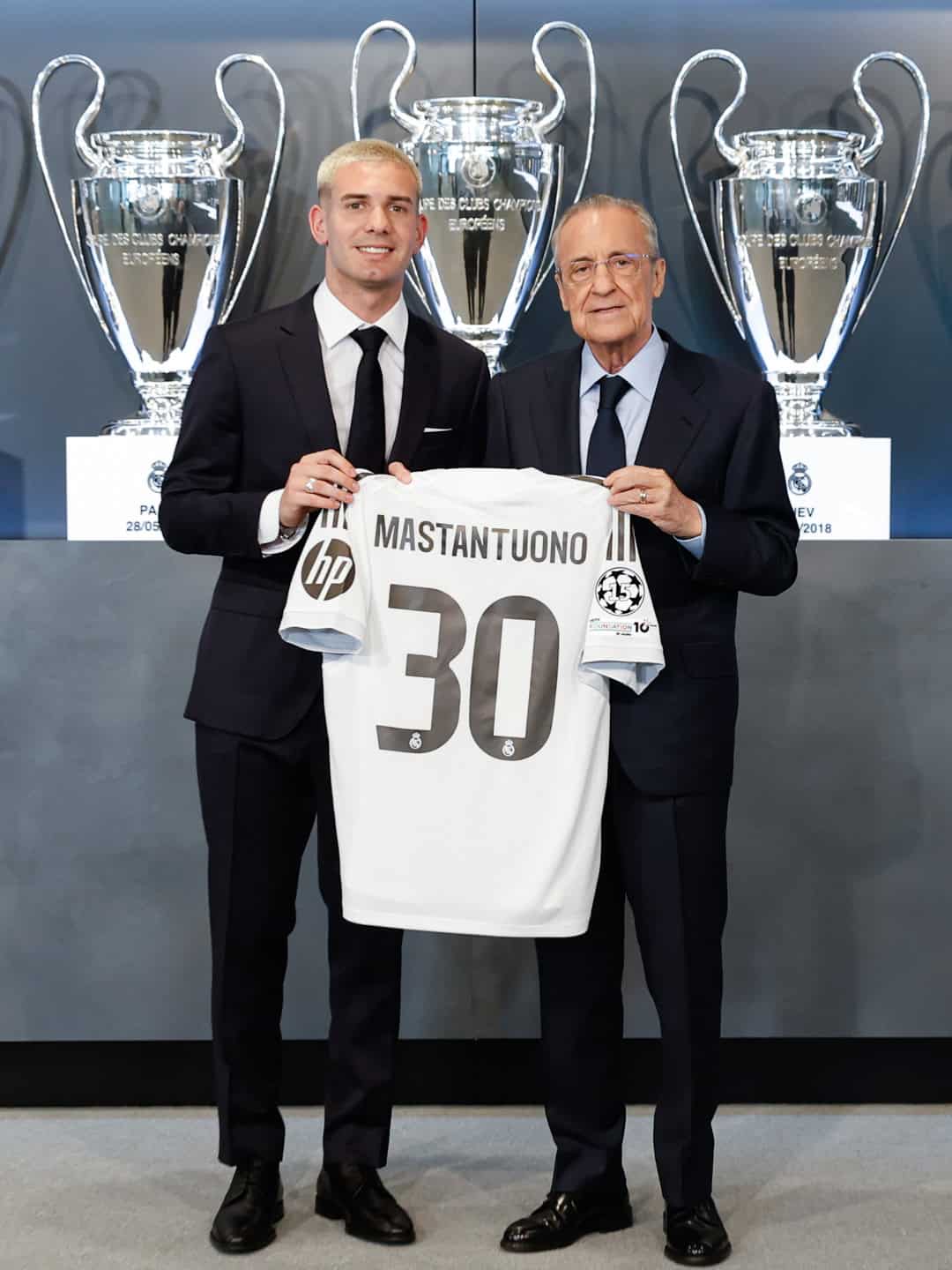 Franco Mastantuono ya es del Real Madrid: “Voy a dejarme la vida por esta camiseta”