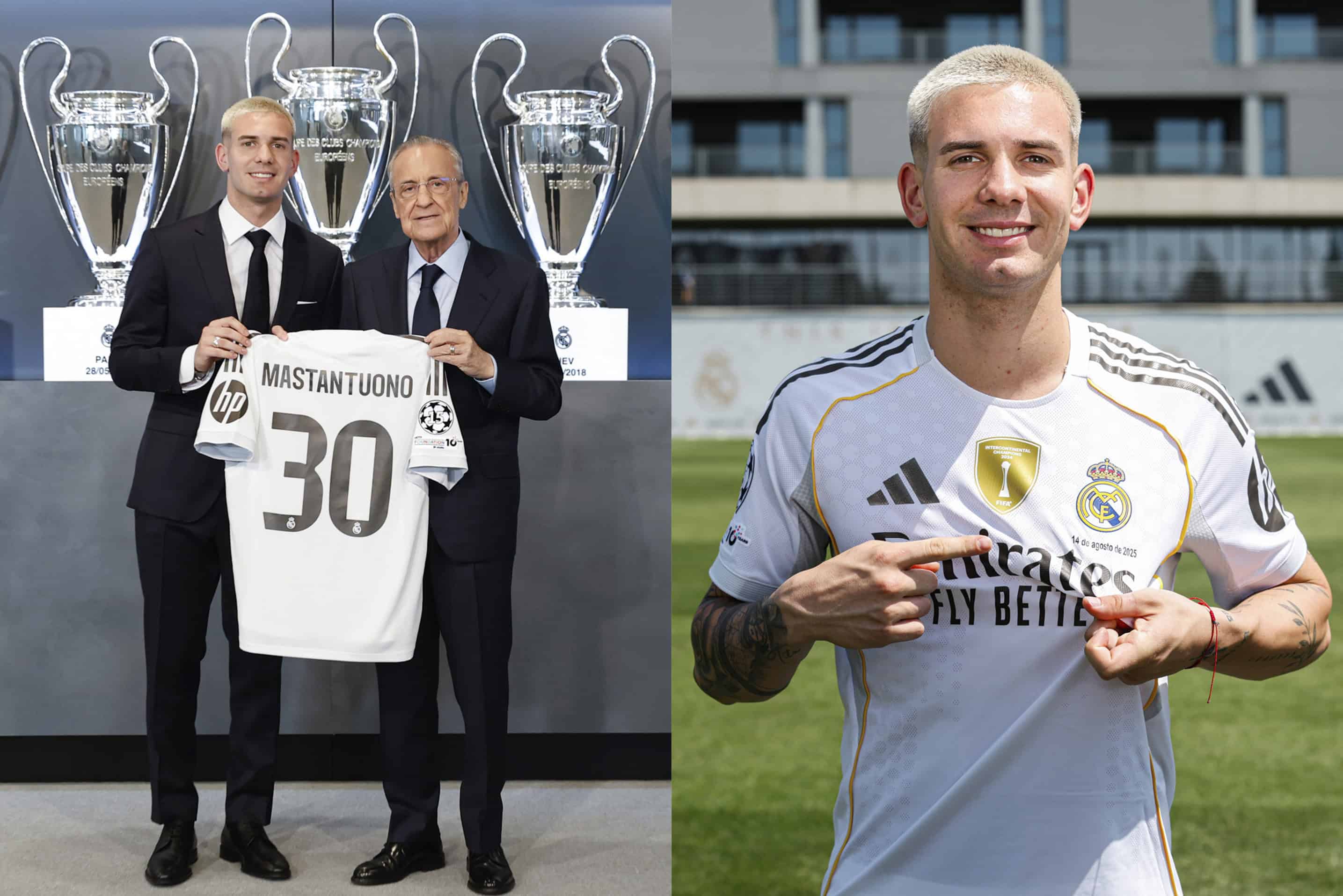 Franco Mastantuono ya es del Real Madrid: Voy a dejarme la vida por esta camiseta