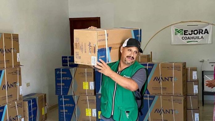Más hogares de Villa Unión cuentan con minisplits de Mejora Coahuila