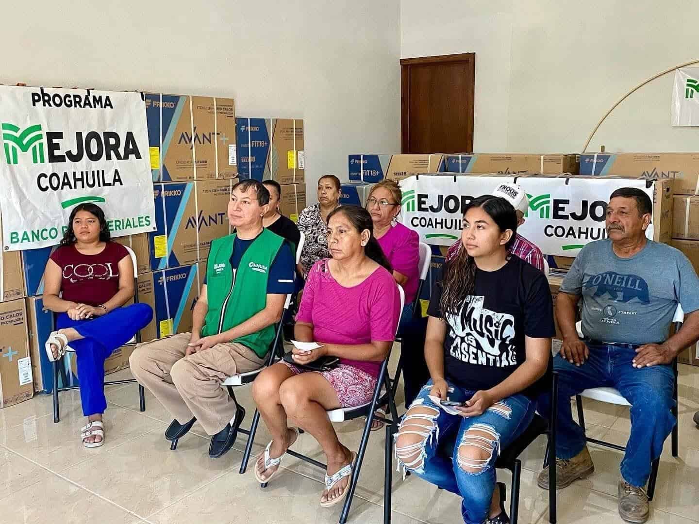 Más hogares de Villa Unión cuentan con minisplits de Mejora Coahuila