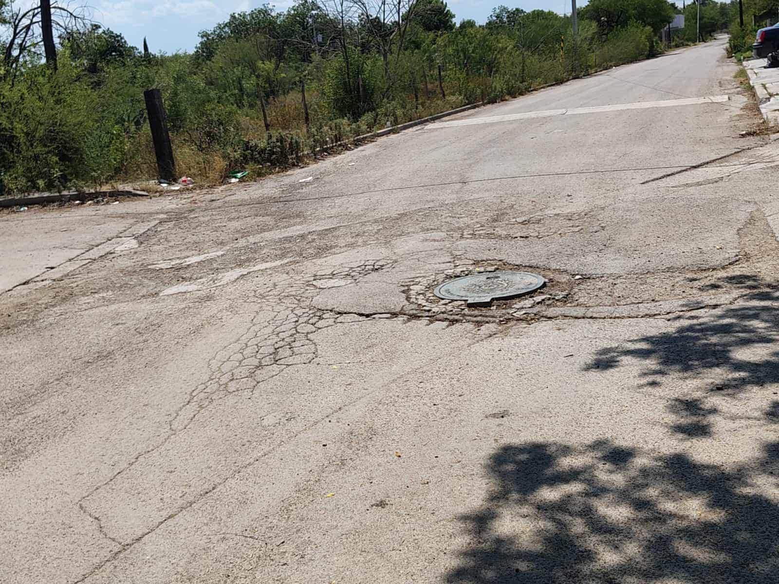 Vecinos de Nogalar Exigen Atención: Calles Abandonadas y Baches Representan Riesgo