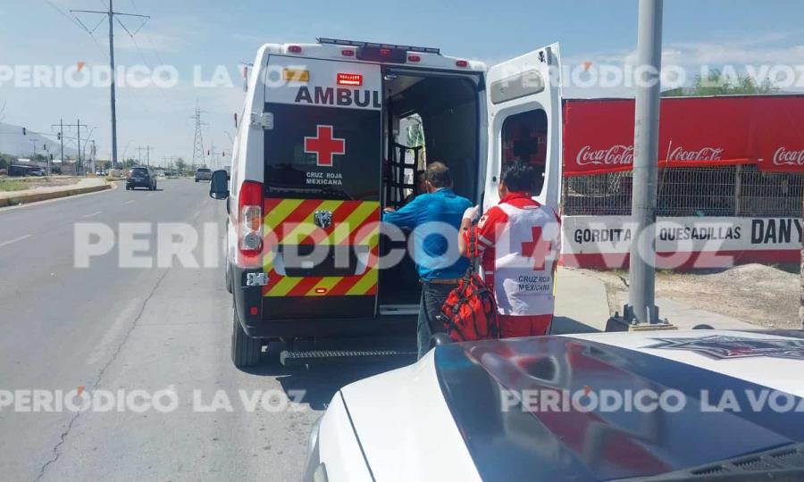Hombre de 60 años trasladado de emergencia a Clínica 86 del IMSS en Monclova