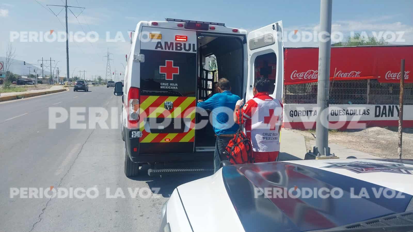 Hombre de 60 años trasladado de emergencia a Clínica 86 del IMSS en Monclova