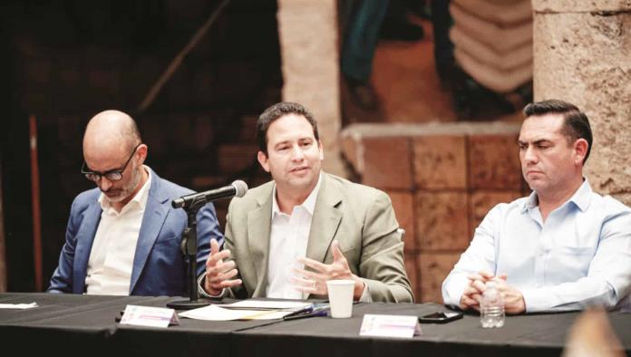 Alcalde de Saltillo se reúne para revisar avances en Revitalización del Distrito Centro
