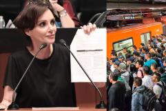 Apoyo de Lilly Téllez y Luis Felipe Calderón Jr. a policía sancionada en el Metro