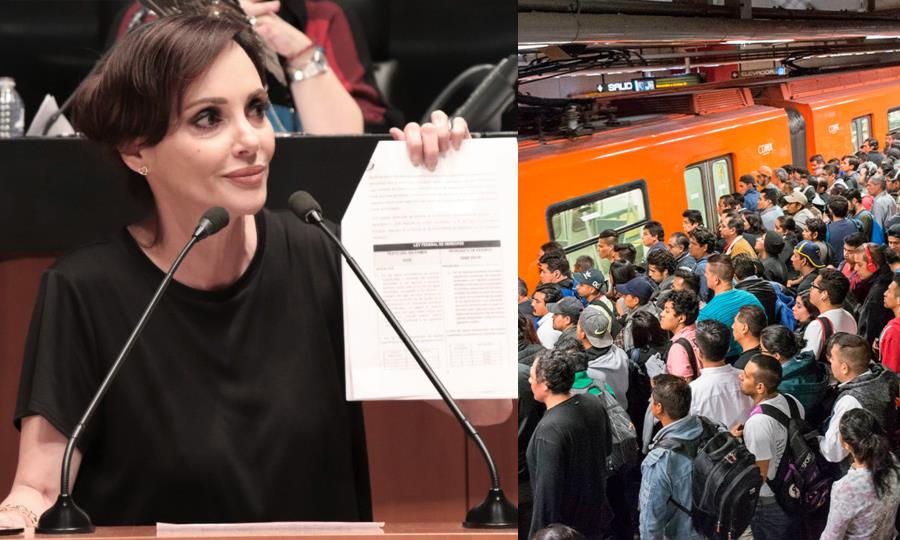 Apoyo de Lilly Téllez y Luis Felipe Calderón Jr. a policía sancionada en el Metro
