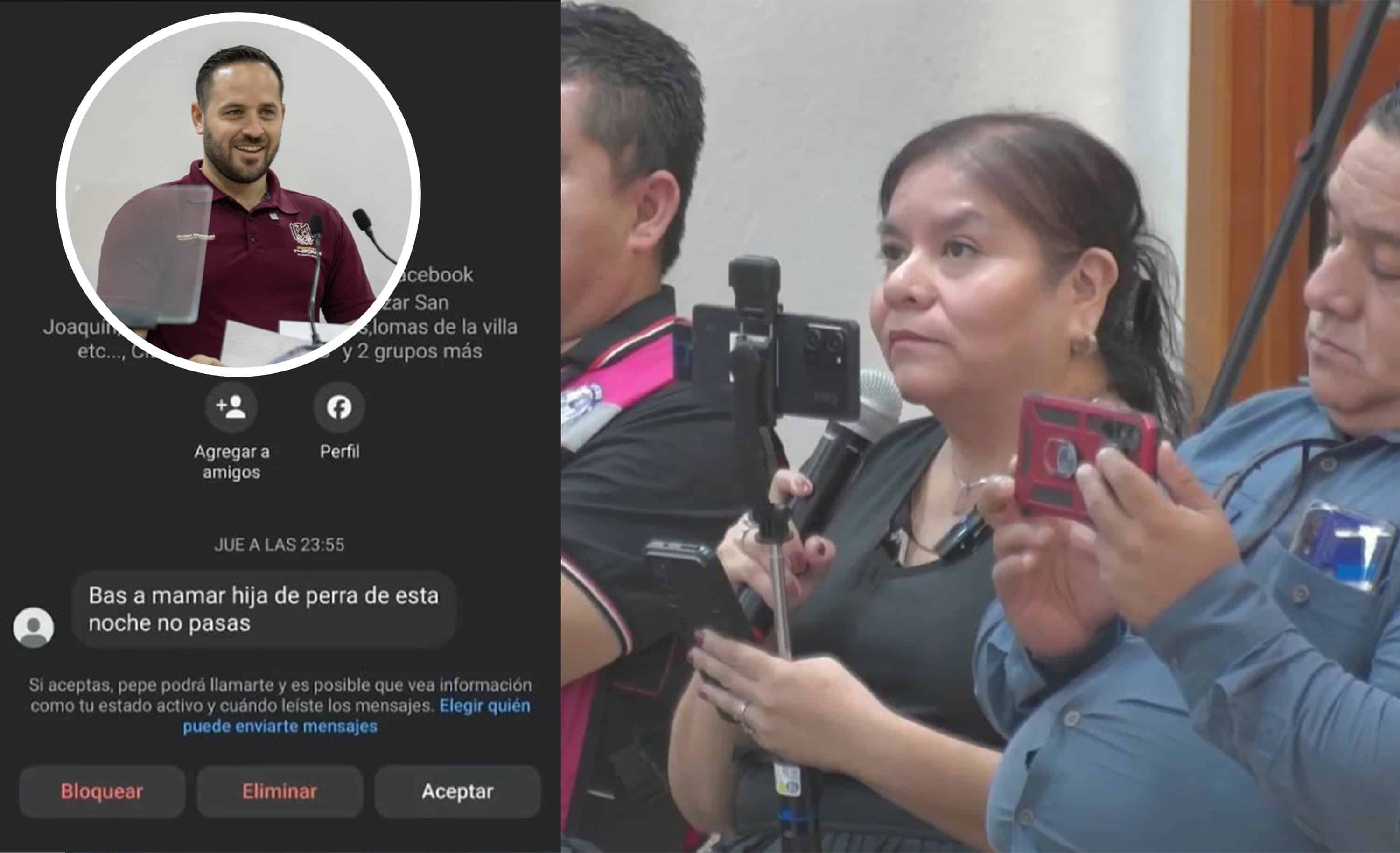 Periodista denunciará amenazas recibidas tras cuestionar a Jacobo Rodríguez
