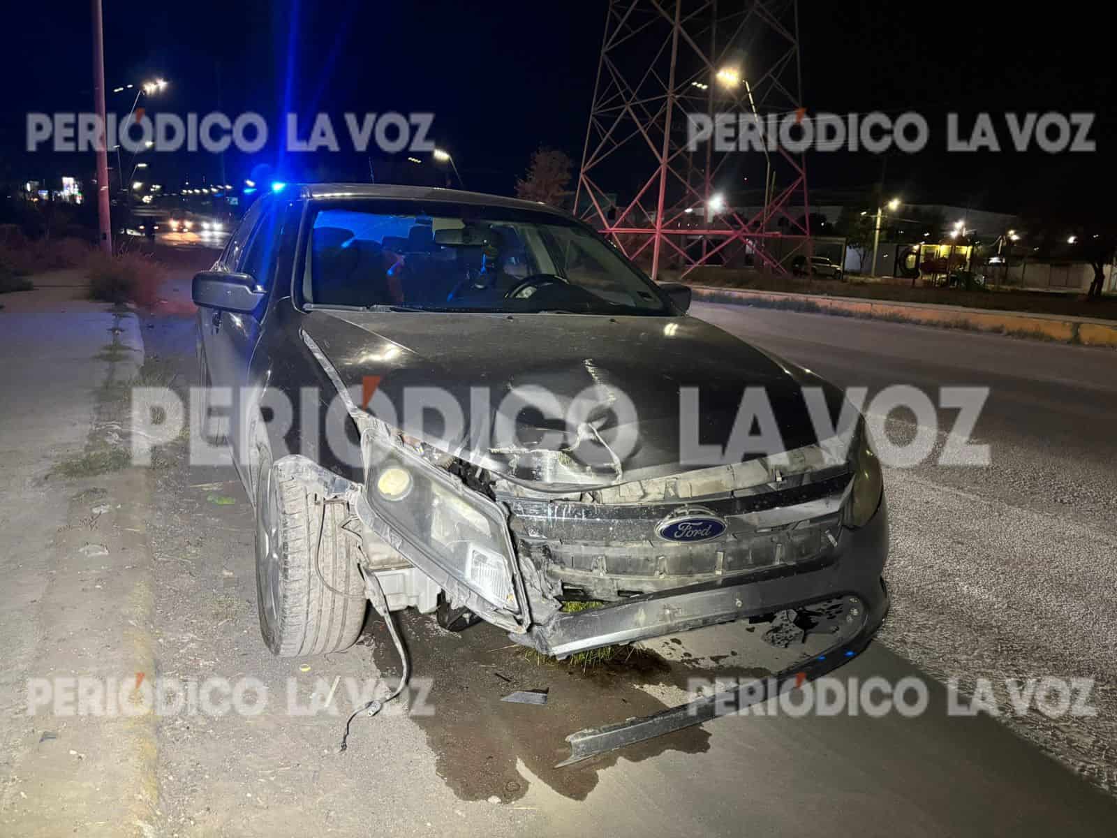 Conductor Detenido Tras Choque por Exceso de Velocidad