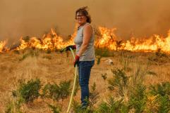 Incendios forestales arrasan en España, Portugal y Grecia