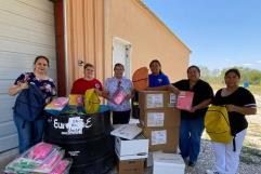 Ministerio Dos Countries entrega más de 4 mil apoyos escolares en la región