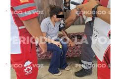 Cruz Roja Mexicana asiste a mujer tras atentar contra su vida en hotel