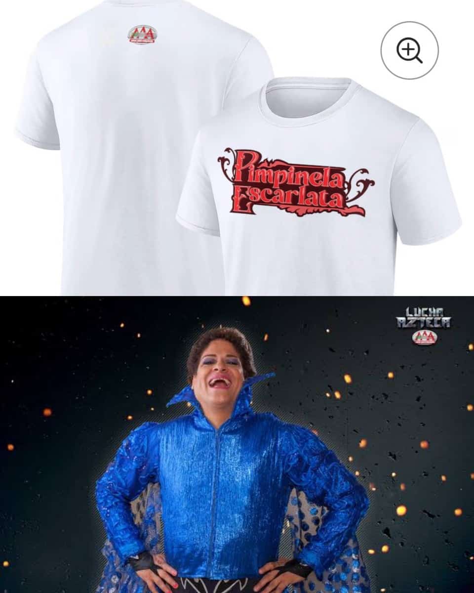 ¡Pimpinela Escarlata se une a WWE Shop!