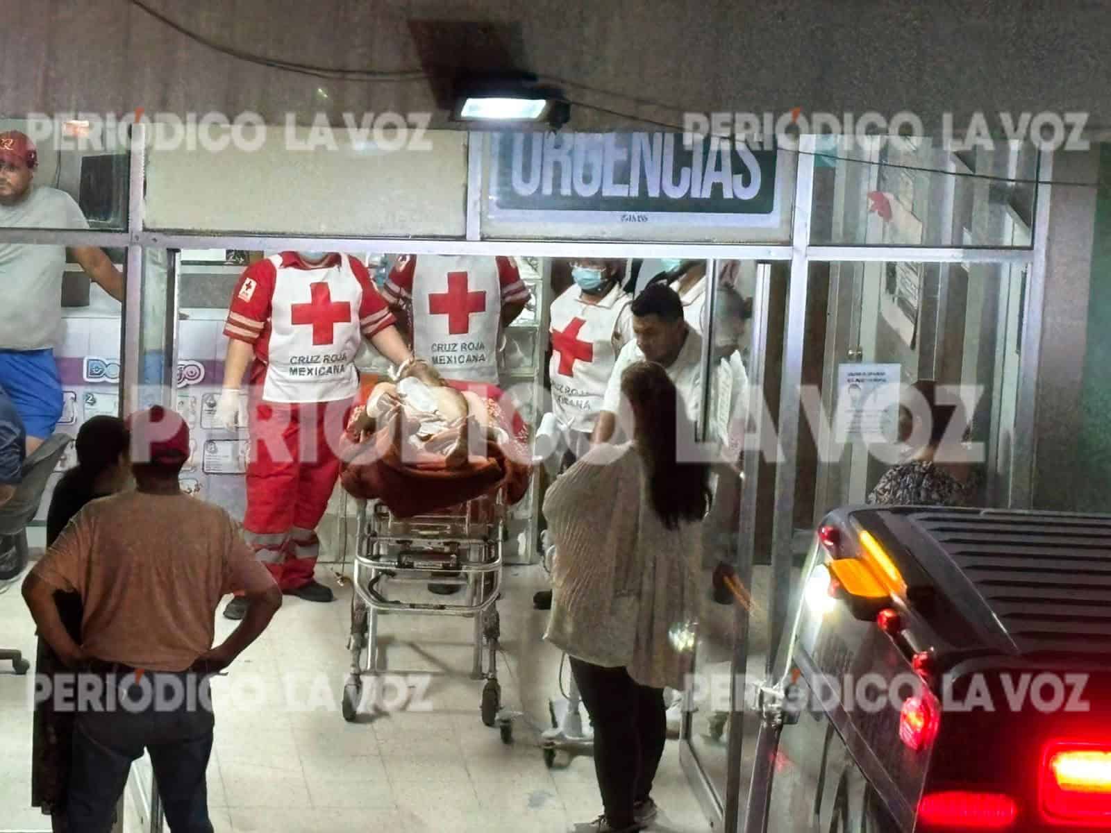 Fuerte Movilización por Hombre que Se autolesionó