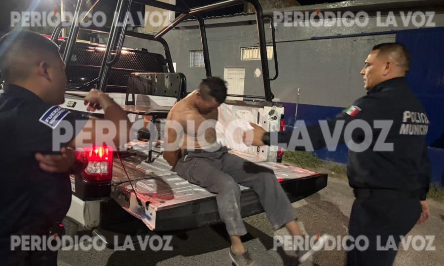 Madre hospitalizada tras incidente con borracho