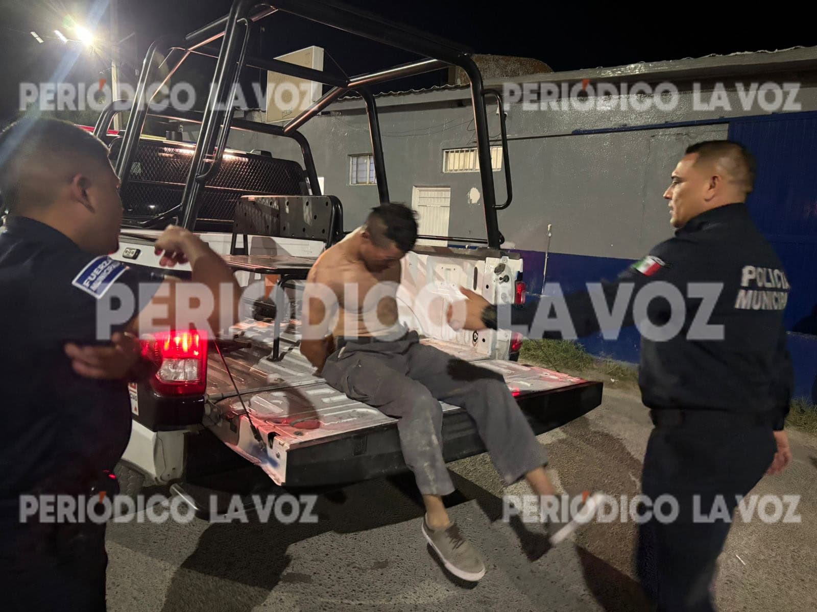 Madre hospitalizada tras incidente con borracho