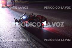 Accidente en bulevar deja a motociclista en estado delicado