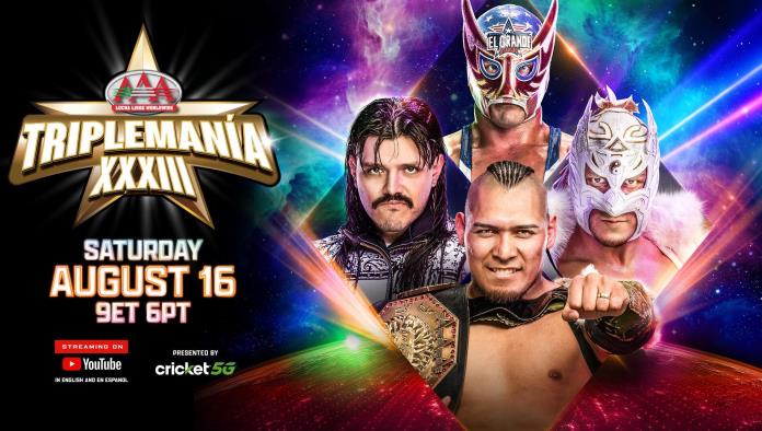 ¿Dónde ver y a qué hora es Triplemanía XXXIII?