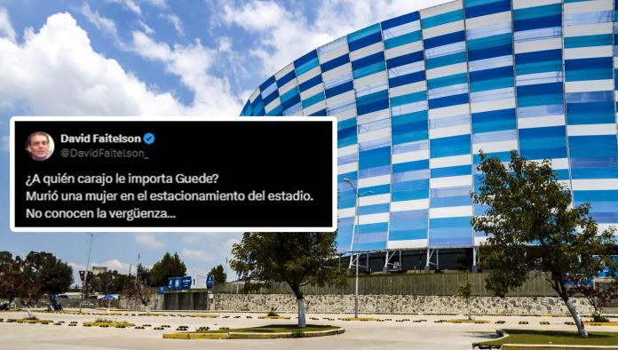 Faitelson crítica al Puebla tras muerte de mujer previo a un partido