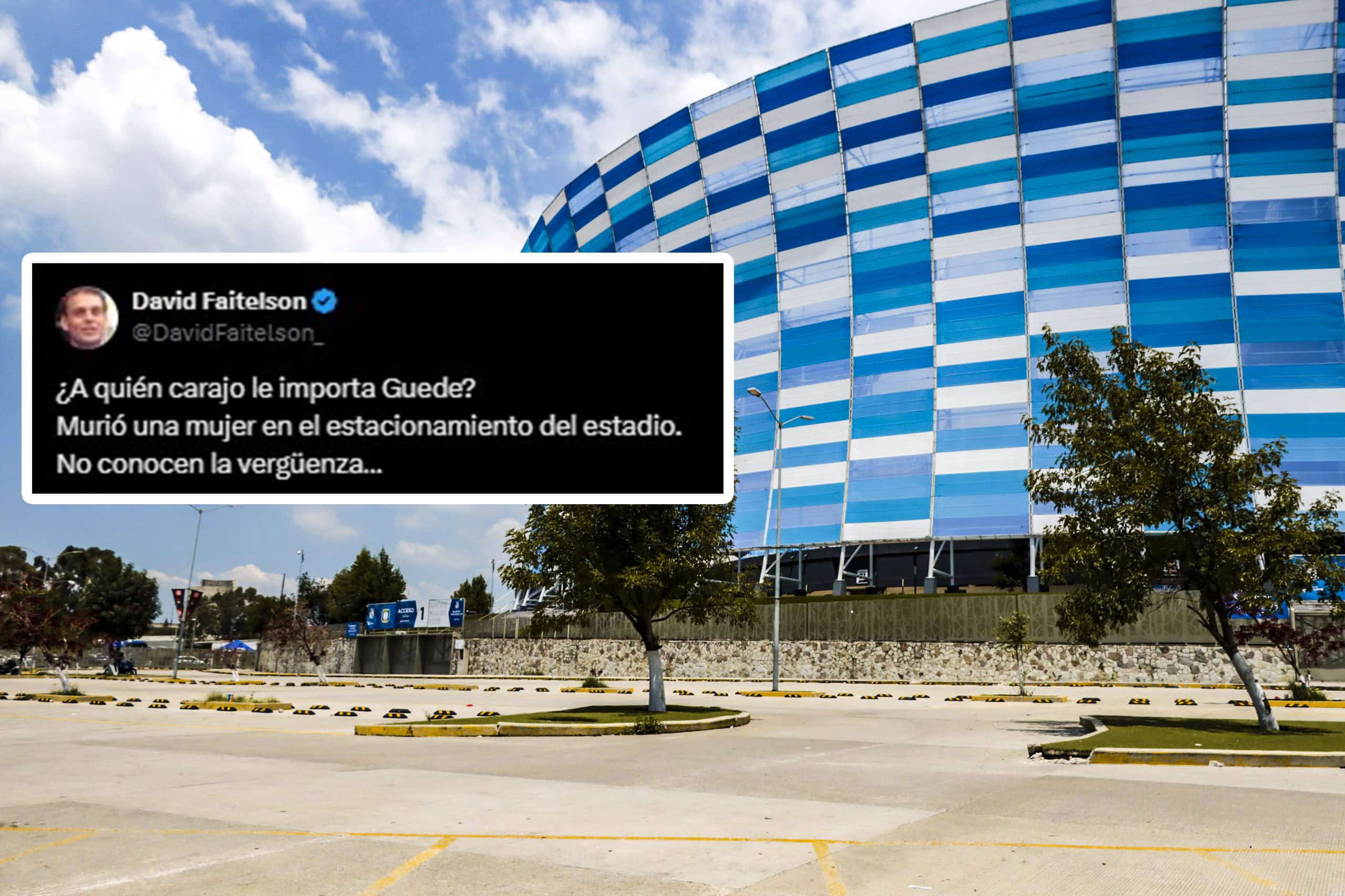 Faitelson crítica al Puebla tras muerte de mujer previo a un partido