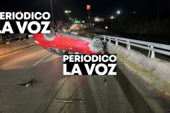 Jóvenes trabajadores de APTIV sufren lesiones tras volcadura en puente