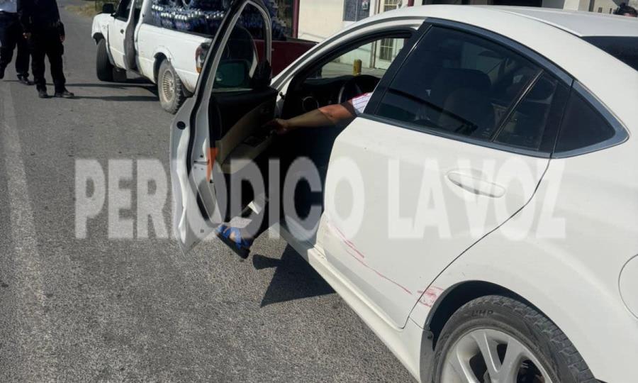 Conductor descuidado provoca choque en avenida Montessori