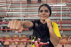 Joven boxeadora de Monclova, Suseth Hernández Reyes, en Selección Nacional de Boxeo