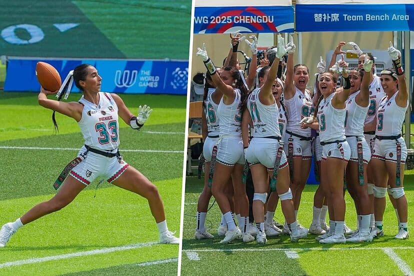México gana oro en flag football femenil en los World Games 2025