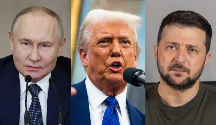 Trump recibe a Zelenski y sugiere rendición: "Puede acabar la guerra si quiere"