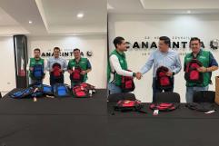 CANACINTRA se suma al apoyo escolar con donación de mochilas en Ciudad Acuña