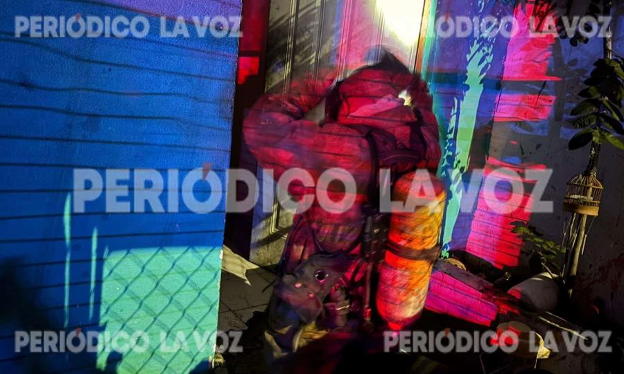 Incendio en Fraccionamiento Monclova moviliza a Bomberos