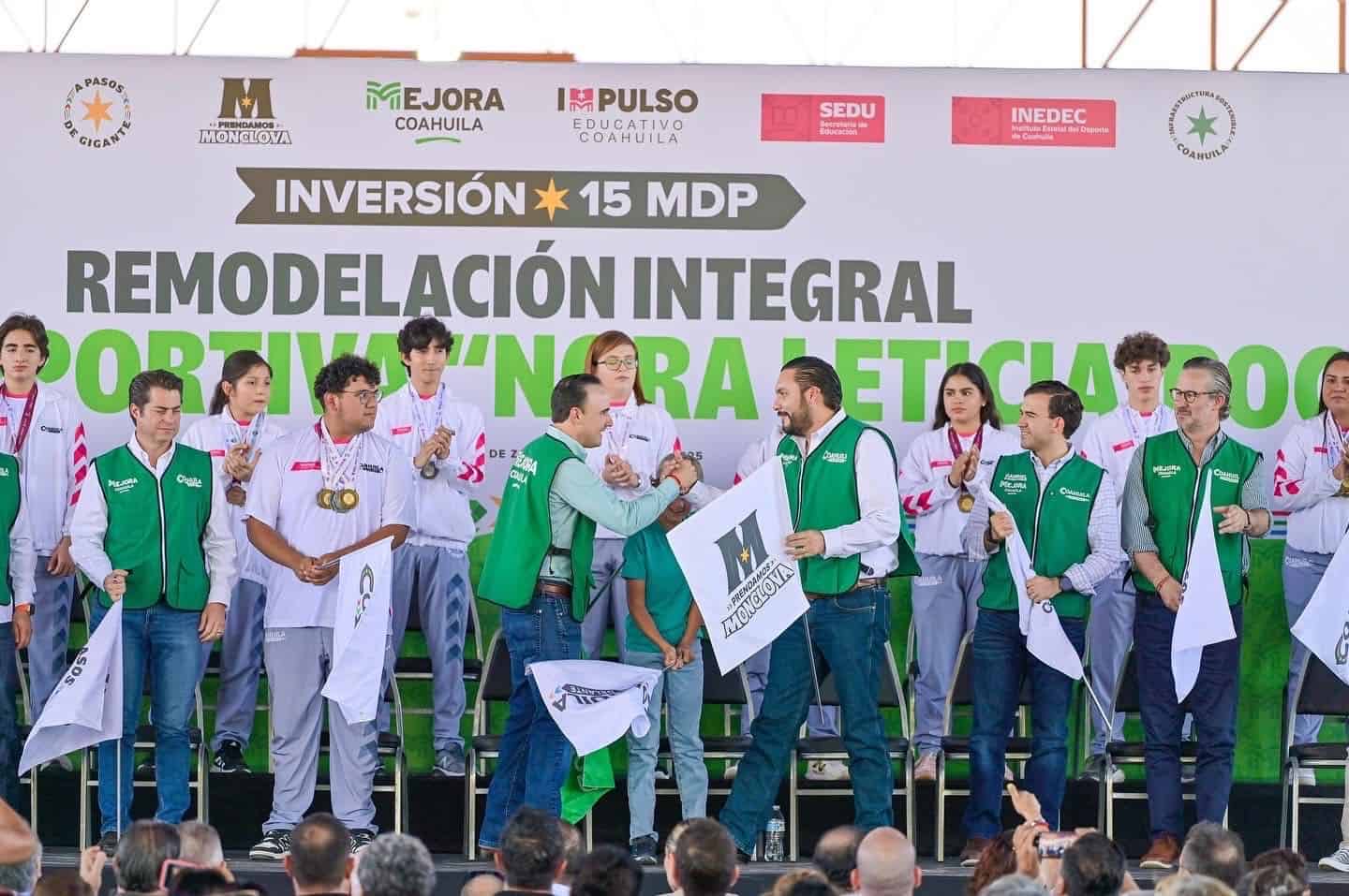 Manolo Jiménez y Carlos Villarreal impulsan proyectos clave en Monclova