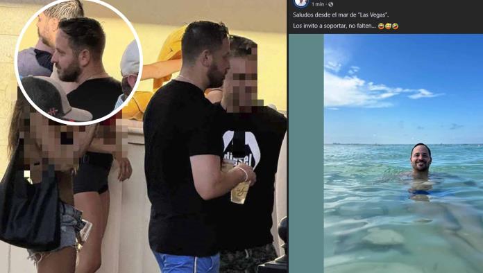 Alcalde de Piedras Negras vacaciona en Las Vegas en plena crisis de agua