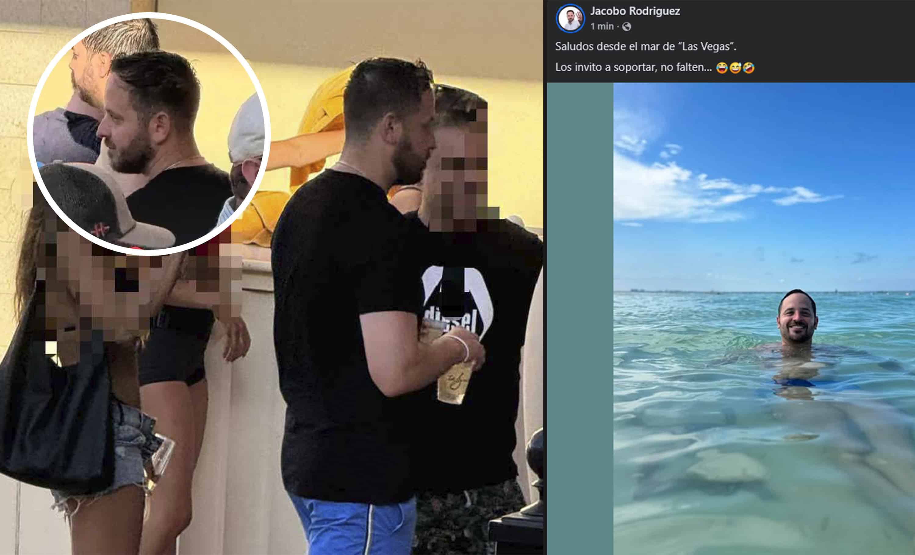 Alcalde de Piedras Negras vacaciona en Las Vegas en plena crisis de agua