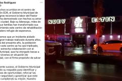 Municipio protege a anexo “Nuevo Destino” pese a disturbios y descarta sanciones