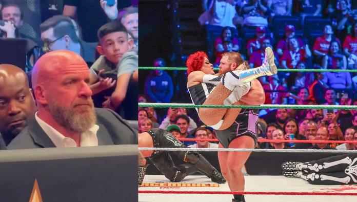Pimpinela Escarlata aclara reacción de Triple H tras su debut en Triplemanía